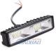 48W Black Rectangle Waterproof LED Work Light Headlight For Car Truck