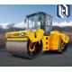 Single Drum Roller Road Maintenance Machinery  XCMG Yellow Color