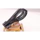 18 AWG 30CM 90 degree 360 degree sleeved braided nylon electric custom male to female extension cord ash Support customization
