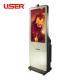 Vertical Infrared Touch LCD Digital Signage 100-240v Input Voltage