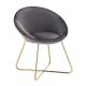 Sturdy PU Leather Upholstered Dining Room Chair For Coffee Shop 6KG Weight