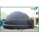 Black Blow Up Inflatable Mobile Planetarium Dome Projection Tent With Air Blower