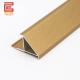 Matte Gold Wall Panel Corner Trim Molding 10mm Aluminum Outside Corner Trim