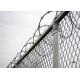 Galvanized chain link fence,wire mesh fence,fence for tennis court