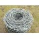 Farm Protection Single Strand Hot Dipped Galvanized Steel Barbed Wire