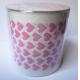 Red Heart printed toilet paper roll with pvc tube