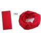 Tubular Scarf in Plain Red Color (YT- 193)