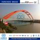 Prefabricated Steel Arch Bridge Custom Steel Bridge For Heavy Duty Highway