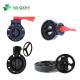 Industrial Agricultural Irrigation UPVC One-Piece Butterfly Valve Manual Driving Mode