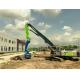 Railway Project Electric Vibro Hammer 15m Sheet Pile Driver Work Based