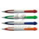 Plastic colored barrel Retractable Ball Pen with refills for homes, offices MT2052