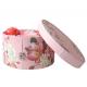 Multifunctional Cylinder Shaped Corrugated Box , Round Jewelry Case 4color