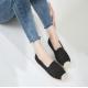 Customized Espadrille pull on Shoes Cotton Lined Round Toe Shape