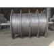 Galvanized Multiple Cable Lebus Grooved Winch Drum For Window Washer