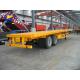12 Units Tires 2 Axles 25ft Platform Truck Trailer for Heavy Duty in Africa Market