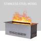 Waterproof Led Electric Fireplace Freestanding Safe for Children Dump Automatically Shuts Off