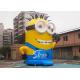 Despicable Me Pop Minion Inflatable Bouncer Outdoor Bounce House With Digital Printing