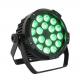 4 in 1 Slim LED Par Can Stage Light 18 X 12W With Beam Angle 45°