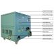 4hp Low Pressure Refrigerant Recovery Pump R123 R1233zd freon recovery unit R514a Refrigerant Recovery Recharge Machine