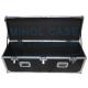 Durable Truck Case 48 Utility Flight Case With Inset Wheels Tool Flight Aluminum Carrying Case