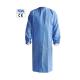 Doctor / Nurse Dental Disposable Gowns , Surgical Isolation Gown AAMI Level 1 2 3 4