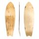 28inch Fish Tail Mini Cruiser Blank Skateboard Decks Canadian Maple Single Kick