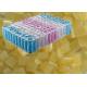 Light Yellow Hot Melt Adhesive Glue , High Strength Hot Melt Glue Made Spring Pocket Mattress Part