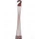 Plastic Hook Hanging Flower Pot On Wall In Room Not Coated