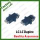 blue lc-lc abs plastic fiber Optic adapter duplex coupler for fiber optical patch cords hybrid sc fc st lc all types