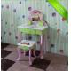 Elegant Wooden Children dressing table with chair