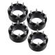 75mm thick Black 8x170 Wheel Spacers fit alloy wheels Ford F250 F350 Excursion SuperDuty 3 14x1.5