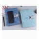 Waterproof Multiscene PU Leather Notebook , Recyclable Notepad With Power Bank