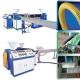 Co-extrusion line for spiral suction/discharge hoses