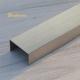 ASTM Stainless Steel Tile Trim 10mm , Hairline Design Stainless Floor Trim 0