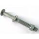 Hot Dip Galvanized Grade 307A Hex Head Bolt Round Head Oval Neck Guardrail Splice Bolt