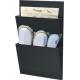 Laundry Bill Hotel Leather Products Amenity Tray With Drawer