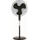 60Hz Oscillating Floor Standing Fan , 3 Speed 18Inch Remote Stand Up Rotating Fan