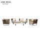 Italian Style Outdoor Garden Furiture Weather Resistant Rattan Lounge Set