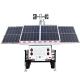 Towable Light Tower Generator Light Tower Height 5 Sections 7M Mobile Solar Light Tower Rental