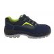 Executive Style Rubber Safety Shoes High Breathability Synthetic Overlays