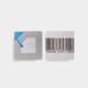 RF Rf Security Soft Label Barcode Sensor Tags Anti - Theft  Transparent