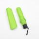 Green 3 Fold Small Foldable Umbrella , Compact Folding Umbrella For Travel