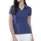 High Quality Custom Logo Comfortable Solid Polo Collar T Shirts Printing For Women