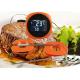 100 Meters Range Bluetooth BBQ Thermometer 115mm Probe Max Support 6 Channels