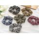 winter polyester striped large accessories Japan Korea ins hair rope lady scrunchies Yiwu wholesale