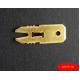 Custom Brass Terminal Connectors  Metal Stamping Parts Hardware Connector