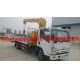 HOT SALE!ISUZU 4*2 KV100 2T Euro 6 cargo truck with crane for sale, Lower price ISUZU telescopic crane on truck
