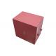 Art Paper Packaging Box With Ribbon Rigid Packaging Box With Matt Lamination
