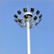 High Mast Light Fixtures Steel Lighting Pole For Roadways Streets Highways