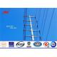 20FT 25FT 30FT Galvanization Electrical Power Pole For Philippines